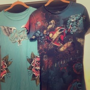 Lucky and sinful shirts